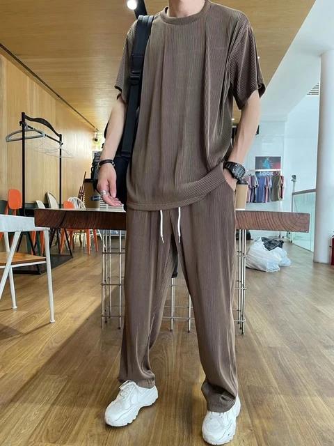 Ice Silk Casual Suit Male Summer Thin Section Handsome Drape Suit TS39 Ice Silk Casual Suit Male Summer Thin Section Handsome Drape Suit TS39