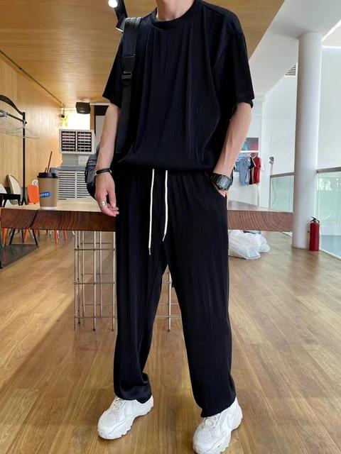 Ice Silk Casual Suit Male Summer Thin Section Handsome Drape Suit TS39 Ice Silk Casual Suit Male Summer Thin Section Handsome Drape Suit TS39