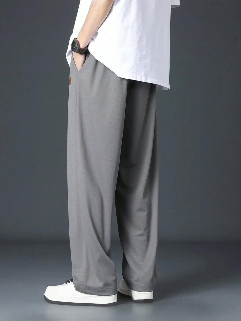Plain Joggar Pant In Nylon Fabric S5009786 - Tuzzut.com Qatar Online Shopping