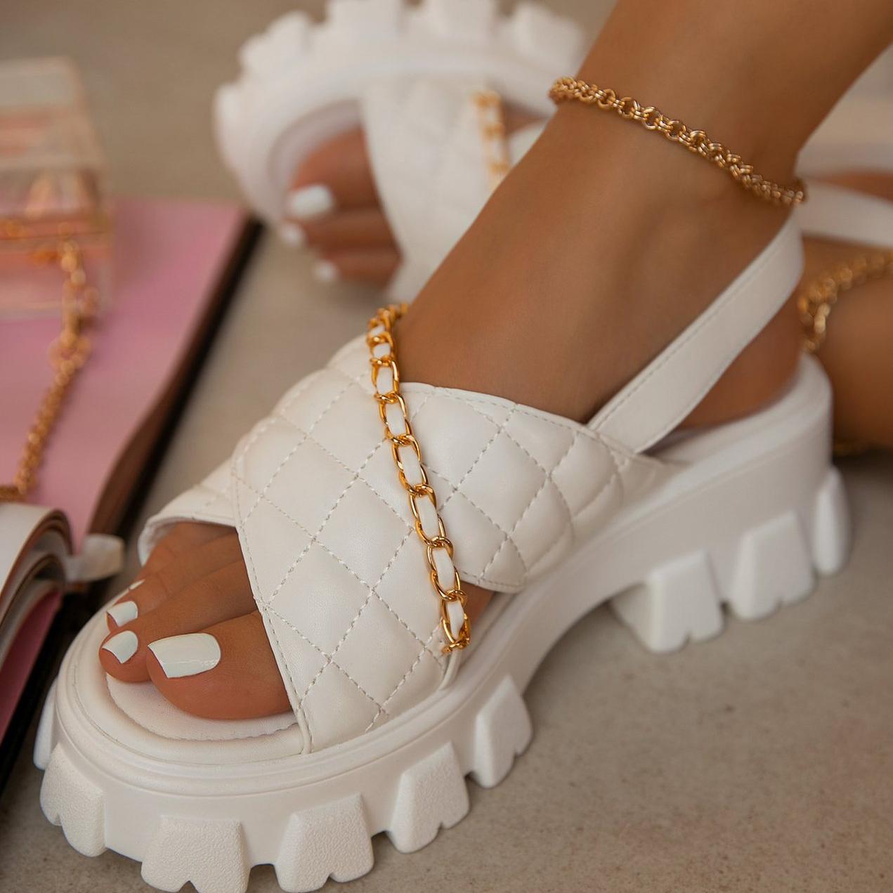 New European Modern Thick Sole Sandals New European Modern Thick Sole Sandals