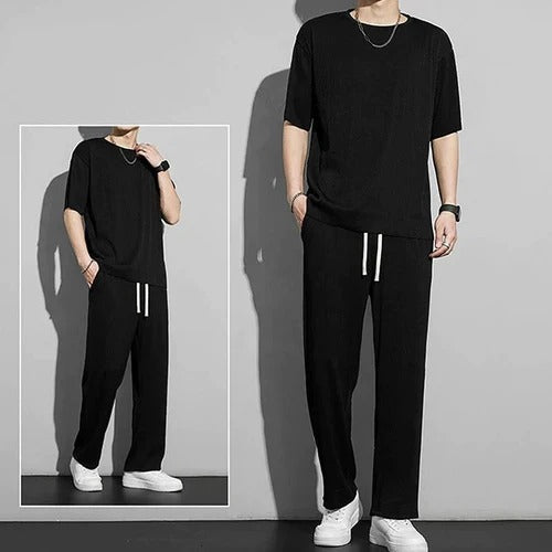 Ice Silk Casual Suit Male Summer Thin Section Handsome Drape Suit TS39 Ice Silk Casual Suit Male Summer Thin Section Handsome Drape Suit TS39