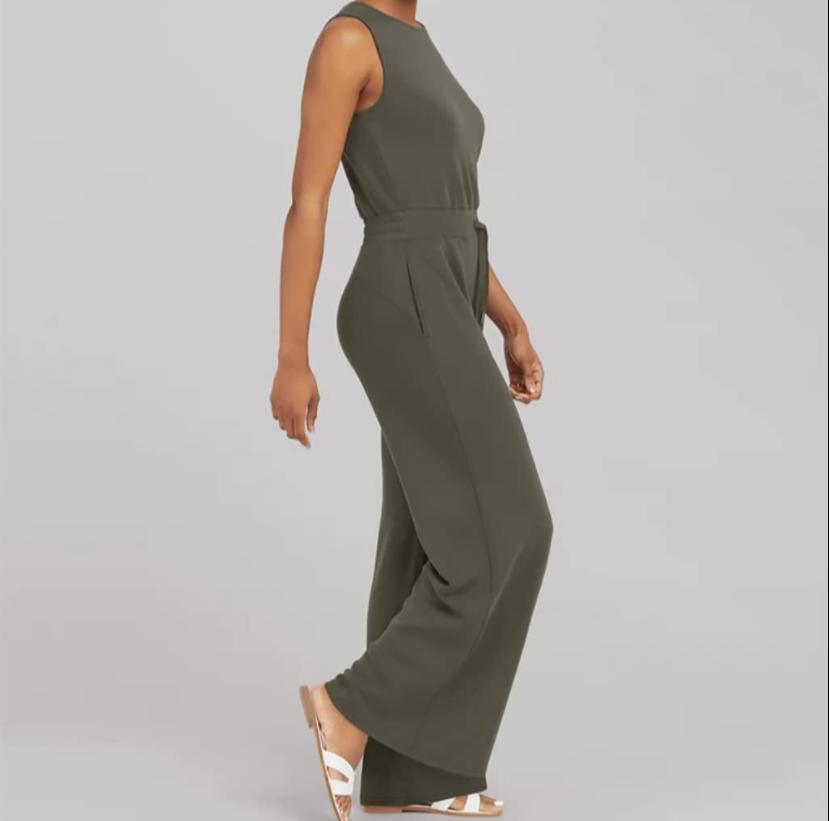 Jumpsuits For Women Wide Leg Pants Sleeveless Dress B-66550 Jumpsuits For Women Wide Leg Pants Sleeveless Dress B-66550