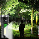 Usb Rechargeable Flashlight Outdoor Waterproof Fishing Light L-822 - Tuzzut.com Qatar Online Shopping