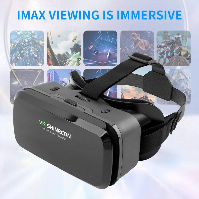 VR Shinecon Headset Phone Immersive 3D VR Glass SC-G06A - Tuzzut.com Qatar Online Shopping