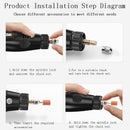 Komax 12V Engraving Pen Mini Drill Rotary tool Set - Tuzzut.com Qatar Online Shopping