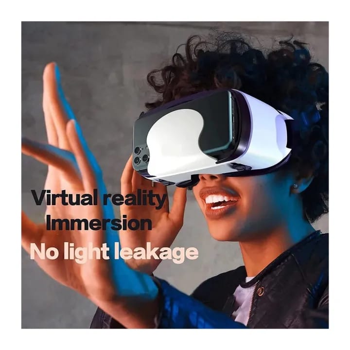 VRG Virtual Reality 3d VR Headset Smart Glass - Tuzzut.com Qatar Online Shopping