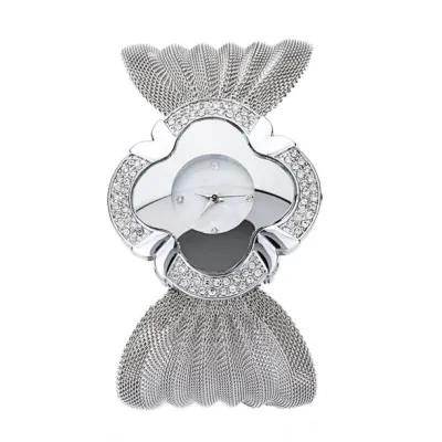 Joylove Fashion Fabulous Lady Diamond Bracelet Watch Mirror Luxury Quartz Watch Watch Women Luxury Stainless Relojes Para Mujer W506863 - Tuzzut.com Qatar Online Shopping