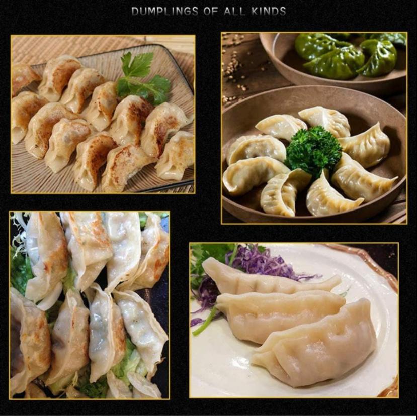 Stainless Steel Double-Head Dumpling Machine Cuts Maker Pasta Wrap SUS304 Stainless Steel Double-Head Dumpling Machine Cuts Maker Pasta Wrap SUS304