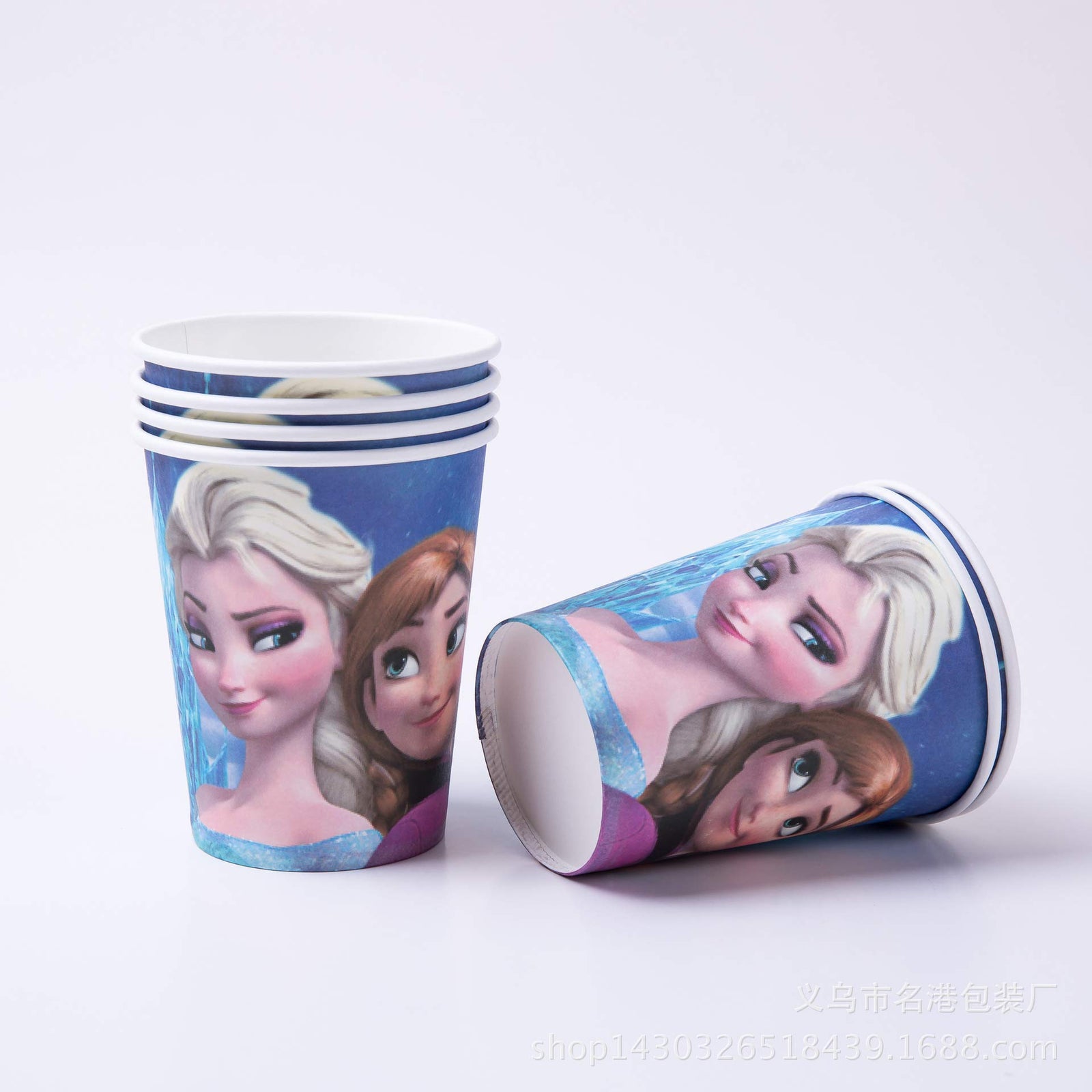 Party Time Frozen Theme Party Disposable Kids Birthday Decoration Props Party Time Frozen Theme Party Disposable Kids Birthday Decoration Props