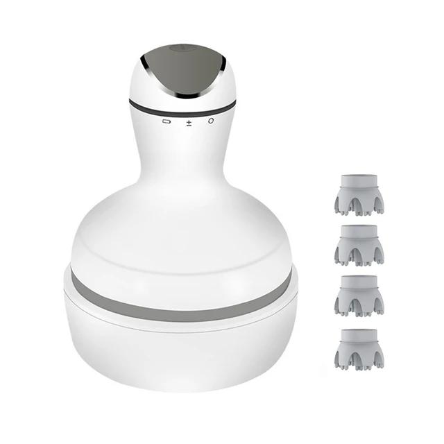 Mini Portable Handheld Silicone Electric Head Massager Mini Portable Handheld Silicone Electric Head Massager