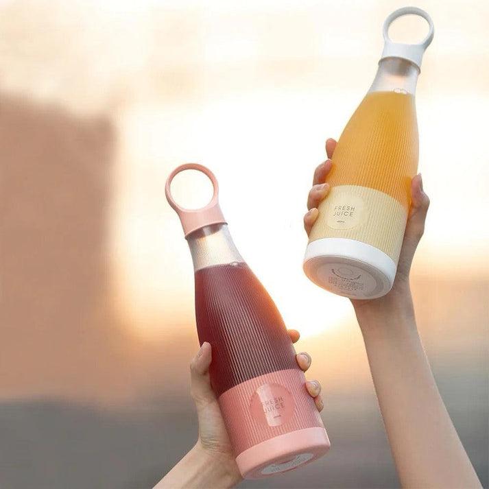 Mini Portable Bottle Rechargeable Fresh Juice Blender - Tuzzut.com Qatar Online Shopping