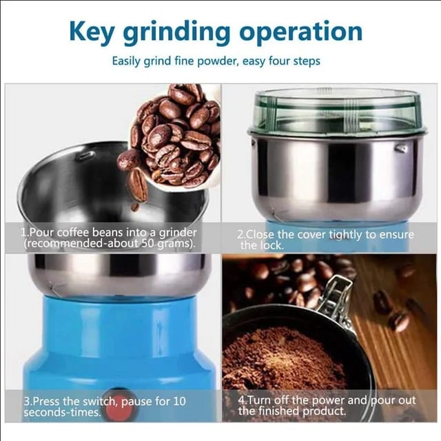 Ghosnappliances Grain Spices Nuts Dry Foods Bean Grinding Machine GSB-010 Ghosnappliances Grain Spices Nuts Dry Foods Bean Grinding Machine GSB-010