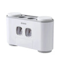 Ecoco Family of Four Toothpaste Squeezer, Wash Cup, Toothbrush Holder Set - Tuzzut.com Qatar Online Shopping