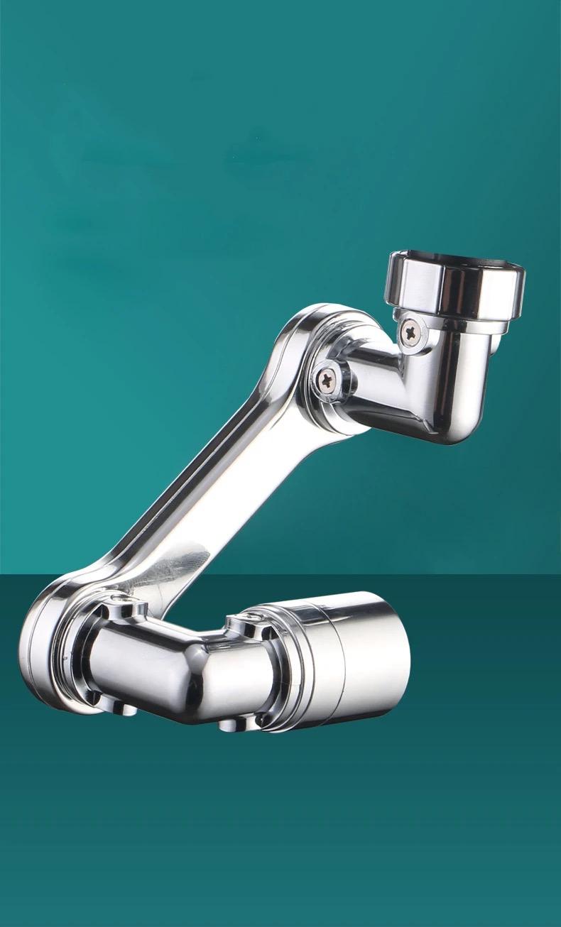 Zinc Alloy Universal 1080 Rotation Extender Tap Faucet Handle Flexible Faucet Extender - Tuzzut.com Qatar Online Shopping