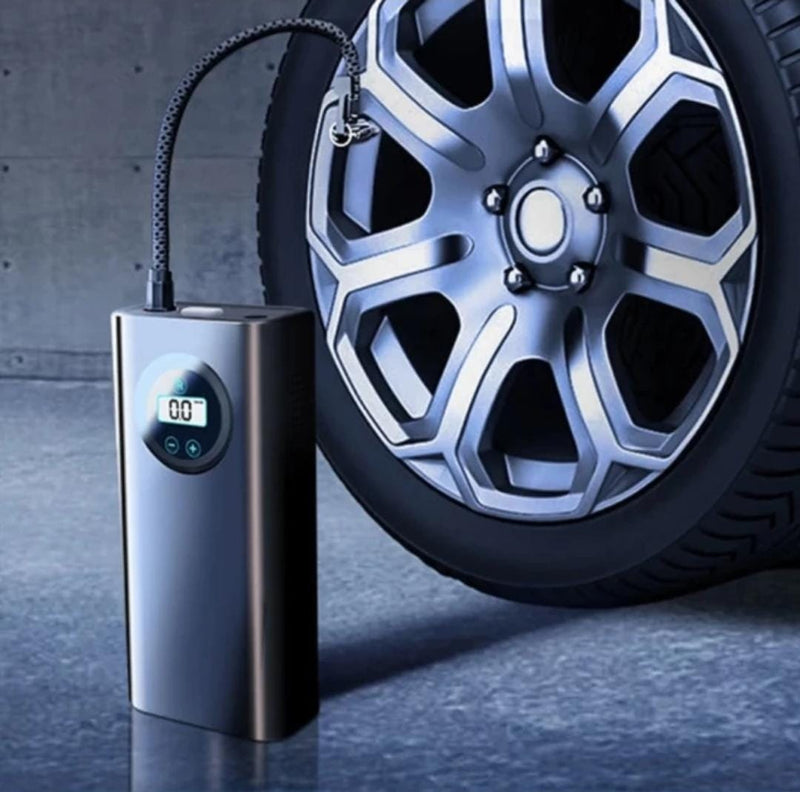 Haifsun Rechargeable Air Pump Tire Inflator Portable Compressor - Tuzzut.com Qatar Online Shopping