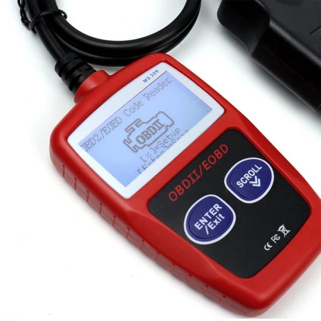 MS309 Automotive Code Reader OBD2 Scanner Car Check Engine Fault Diagnostic Tool - Tuzzut.com Qatar Online Shopping