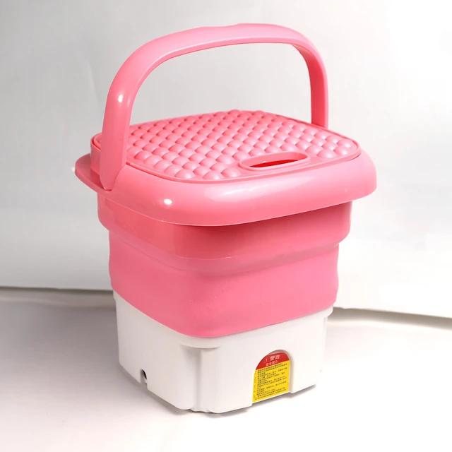 Mini Folding Portable Washing Machine 2 in 1 Multi-function Clothes Wash and Dry Spin S4969795 - Tuzzut.com Qatar Online Shopping