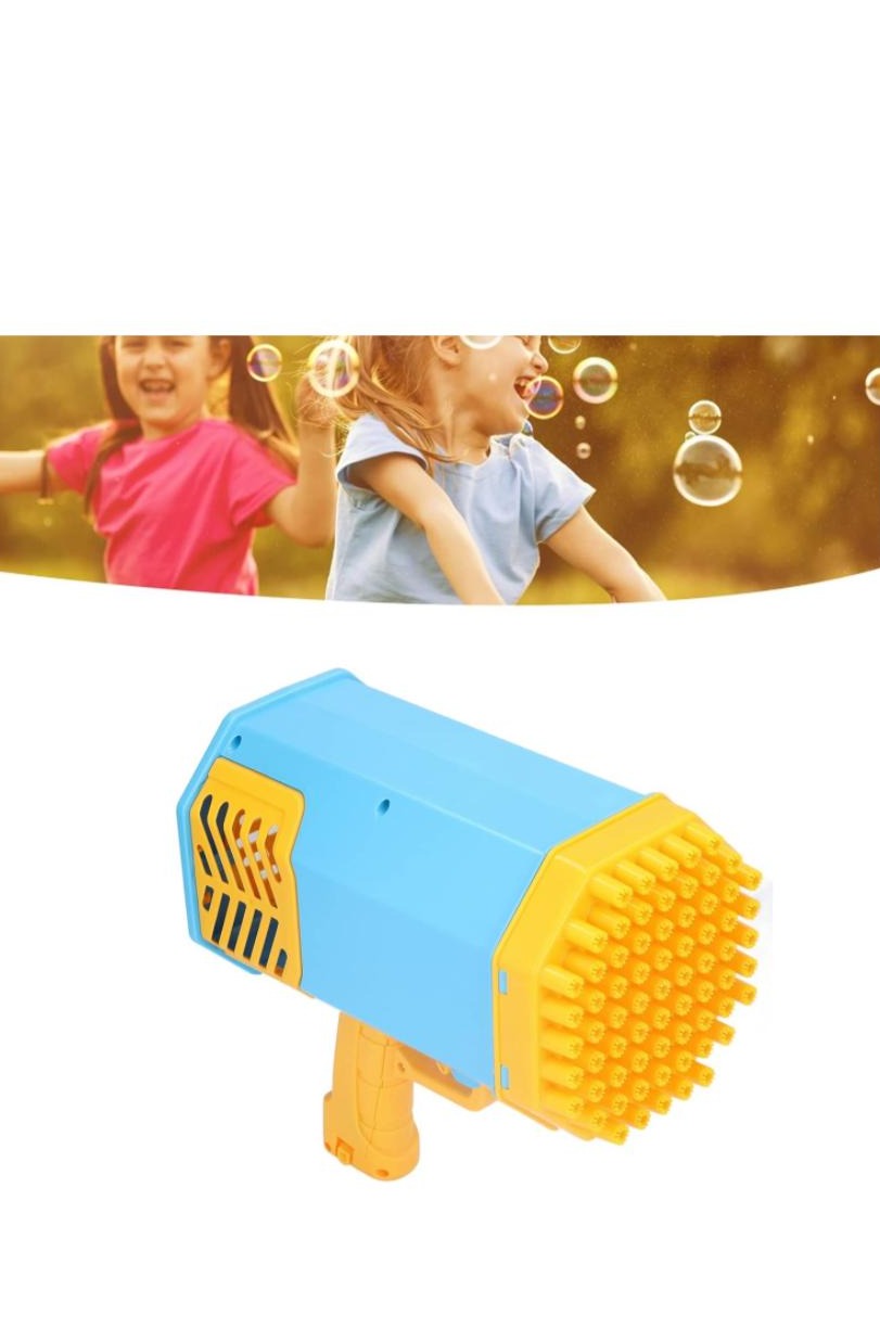 Bubble Making Gun with Non-slip Handle for Outdoor Summer Children Toys S4658896 Bubble Making Gun with Non-slip Handle for Outdoor Summer Children Toys S4658896