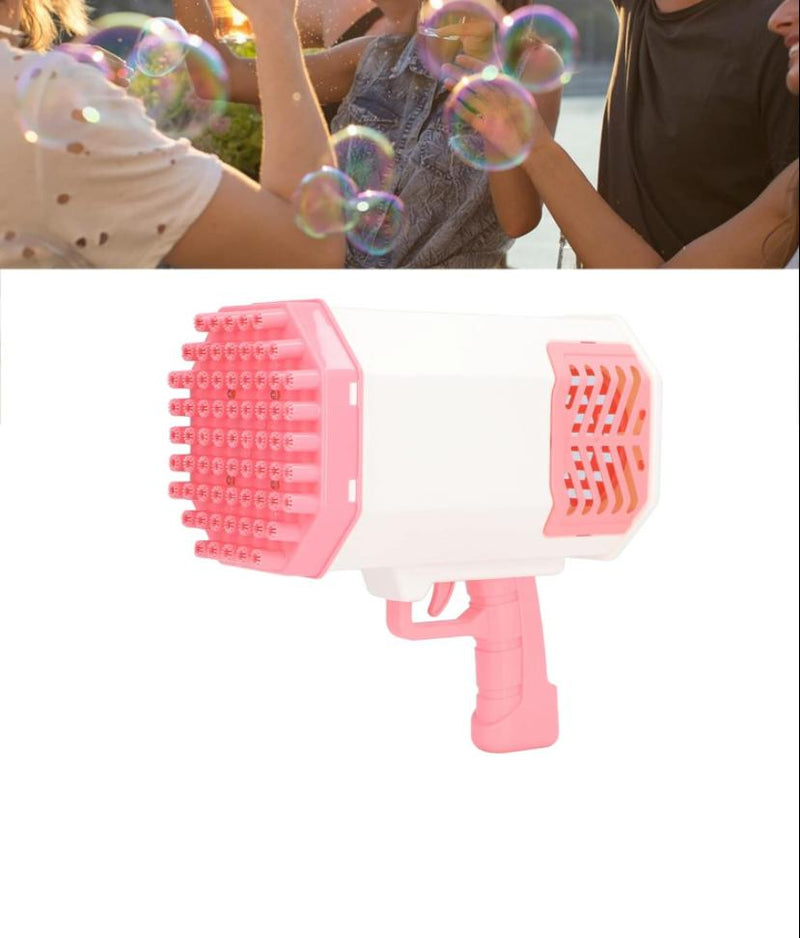 Bubble Making Gun with Non-slip Handle for Outdoor Summer Children Toys S4658896 - Tuzzut.com Qatar Online Shopping