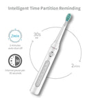 Fairywill Electric Sonic Waterproof Powerful Cleaning Toothbrush with 2 Replacement Brush 507 - Tuzzut.com Qatar Online Shopping