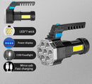 Multifunction High power LED flashlight camping torch 7 lamp beads - Tuzzut.com Qatar Online Shopping