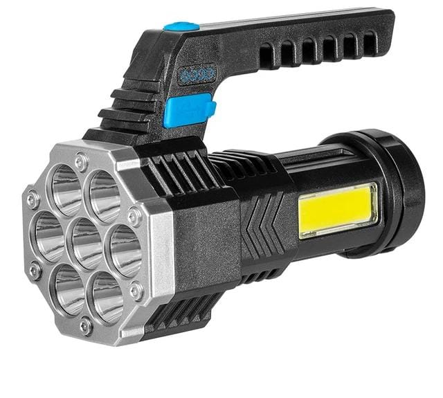 Multifunction High power LED flashlight camping torch 7 lamp beads Multifunction High power LED flashlight camping torch 7 lamp beads