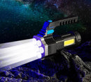 Multifunction High power LED flashlight camping torch 7 lamp beads - Tuzzut.com Qatar Online Shopping
