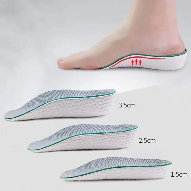 Height Increase Insoles Men Women Shoes Flat Feet Arch Support Pads - Tuzzut.com Qatar Online Shopping