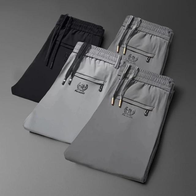 Men's Ice Silk Quick-drying Jogger Pants TS310 - Tuzzut.com Qatar Online Shopping