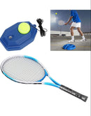 Tennis Practice Training Tool, Tennis Trainer Ease to Use Nylon Material for Yard for All Ages (2 Rackets 3 Balls) - Tuzzut.com Qatar Online Shopping