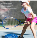 Tennis Practice Training Tool, Tennis Trainer Ease to Use Nylon Material for Yard for All Ages (2 Rackets 3 Balls) - Tuzzut.com Qatar Online Shopping