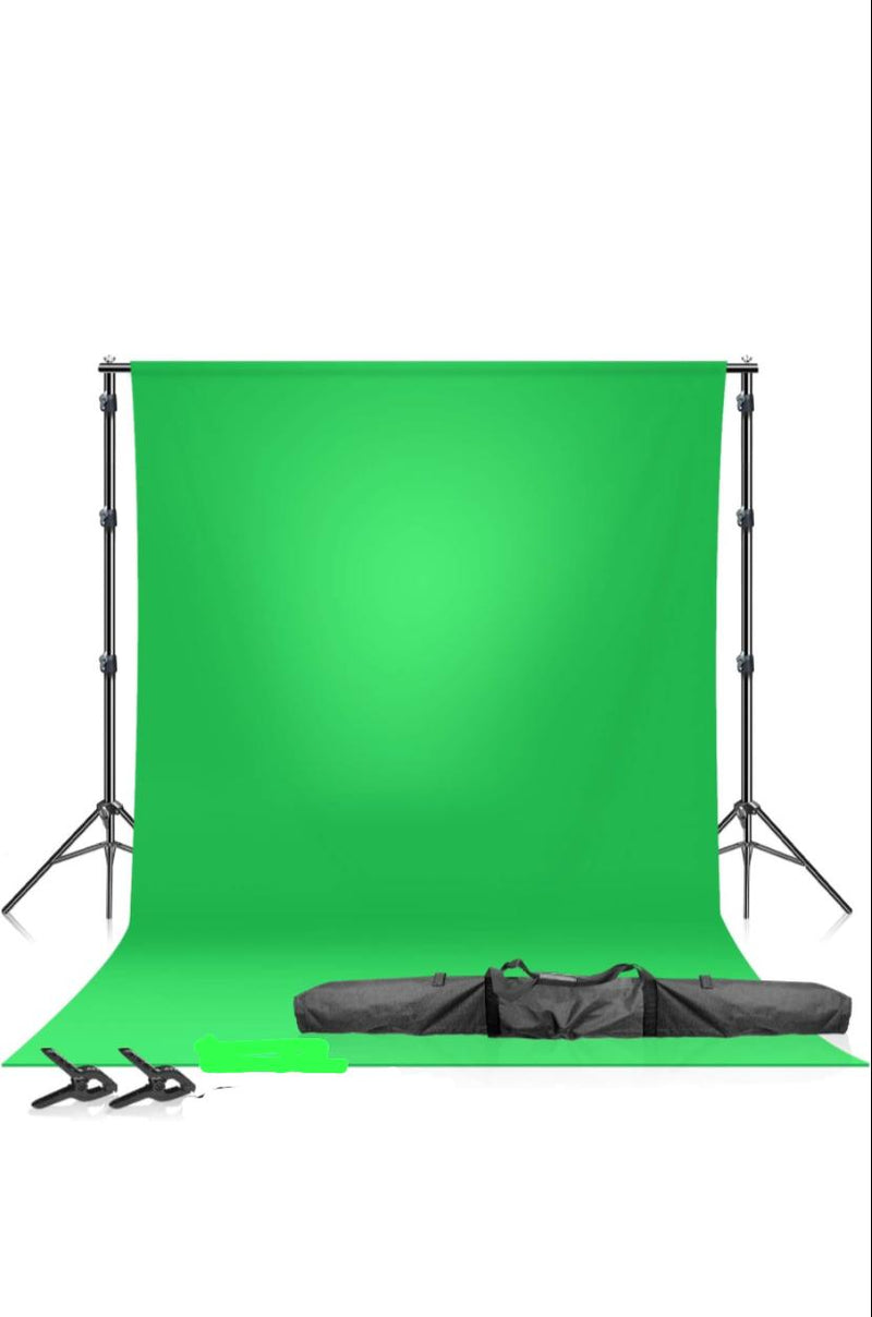 LimoStudio Green Background Backdrop Stand Screen For Photo Video Shooting - Tuzzut.com Qatar Online Shopping