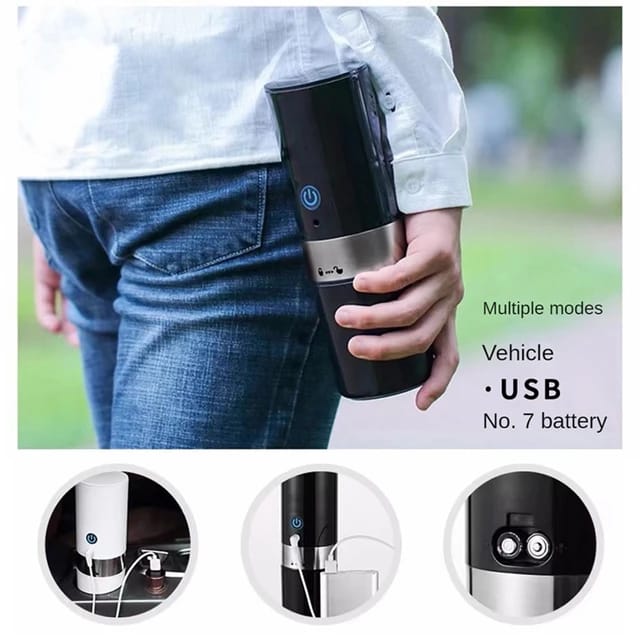 Electronic Capsule Portable expresso Coffee Maker 3203 - Tuzzut.com Qatar Online Shopping