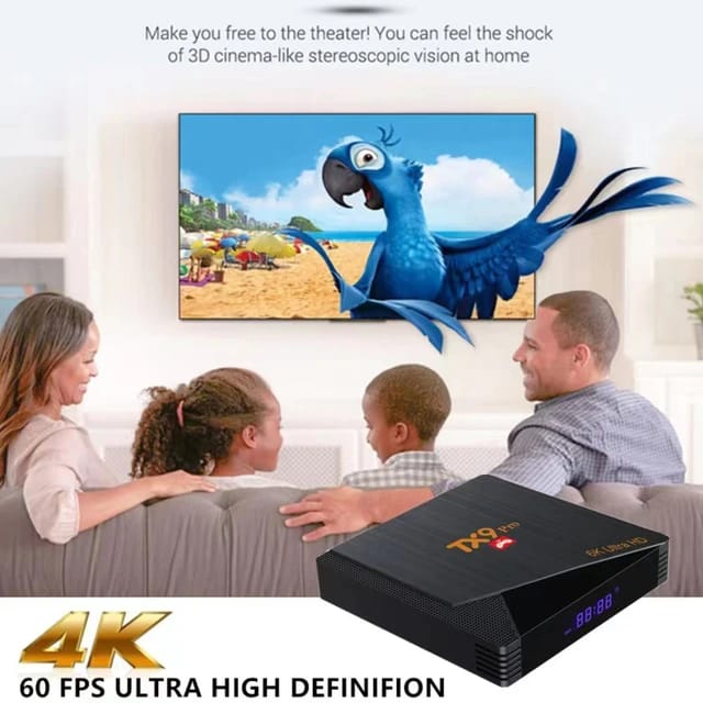 TX9 Pro Android 12.1 TV Box  Ultra HD Media player Console - Tuzzut.com Qatar Online Shopping