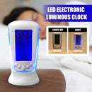 Digital Calendar Temperature Led Digital Alarm Clock with Blue Light 510 - Tuzzut.com Qatar Online Shopping