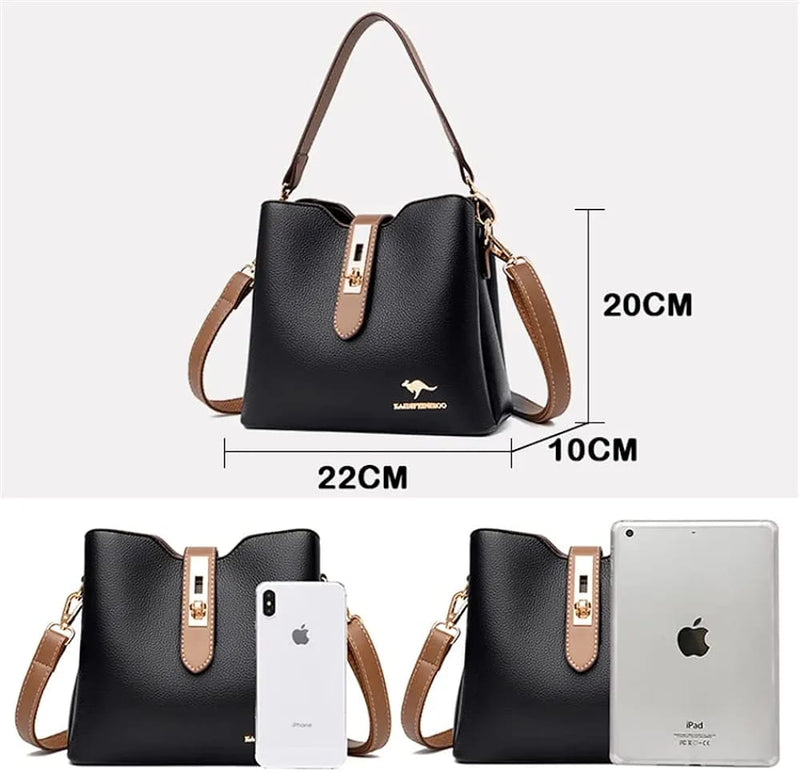 Trend Leather Bags Fashion Handbags For Women A2022 - Tuzzut.com Qatar Online Shopping