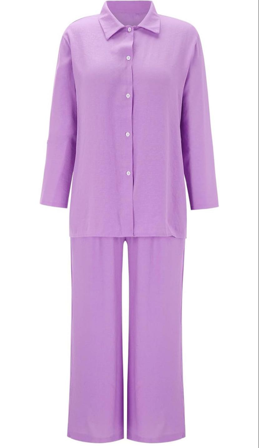Trendy Plus Size 2 Pcs Ladies Casual Shirt & Pant Set TS41 Trendy Plus Size 2 Pcs Ladies Casual Shirt & Pant Set TS41