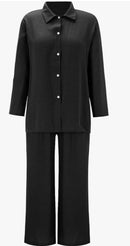 Trendy Plus Size 2 Pcs Ladies Casual Shirt & Pant Set TS41 - Tuzzut.com Qatar Online Shopping