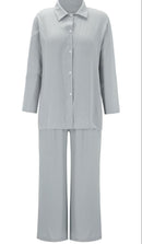 Trendy Plus Size 2 Pcs Ladies Casual Shirt & Pant Set TS41 - Tuzzut.com Qatar Online Shopping