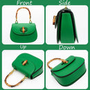 Fashion Retro Premium Small Shoulder Bag Bolso De Mano Women Purse And Handbag Bamboo Saddle Bag S4514842 - Tuzzut.com Qatar Online Shopping