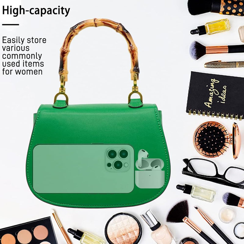 Fashion Retro Premium Small Shoulder Bag Bolso De Mano Women Purse And Handbag Bamboo Saddle Bag S4514842 - Tuzzut.com Qatar Online Shopping