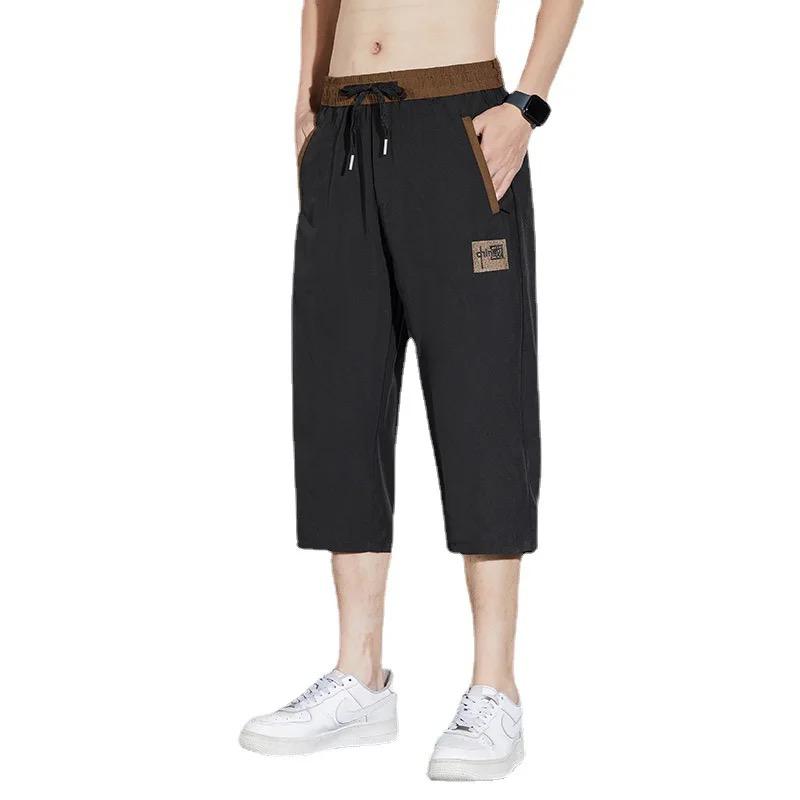 Men's Jogger Cotton Blank 3/4 Sweatpants TS318 - Tuzzut.com Qatar Online Shopping