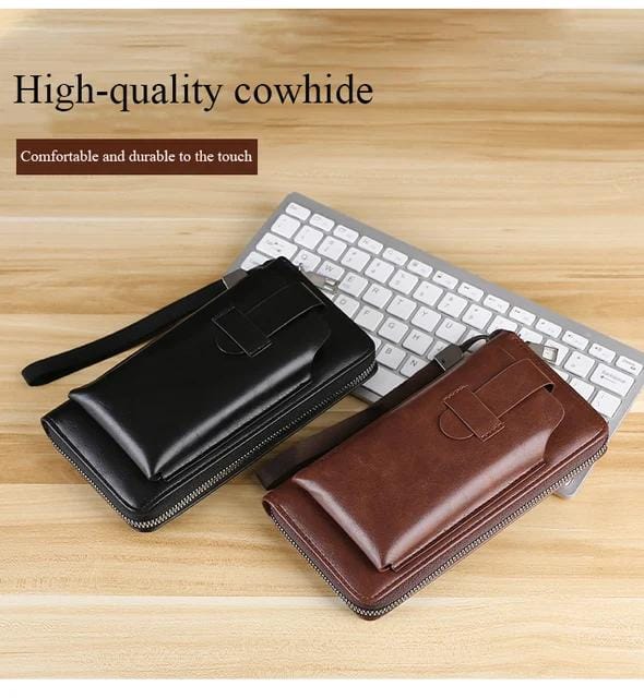 Long Style Multi Card Slot Money Clip Multi Functional Men's Purse D-39270 Long Style Multi Card Slot Money Clip Multi Functional Men's Purse D-39270