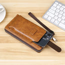 Long Style Multi Card Slot Money Clip Multi Functional Men's Purse D-39270 - Tuzzut.com Qatar Online Shopping