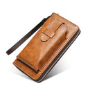 Long Style Multi Card Slot Money Clip Multi Functional Men's Purse D-39270 - Tuzzut.com Qatar Online Shopping