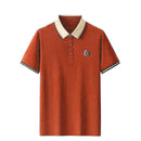 Business Casual Short Sleeve Men Fashion Solid Color T-shirt TS316 - Tuzzut.com Qatar Online Shopping
