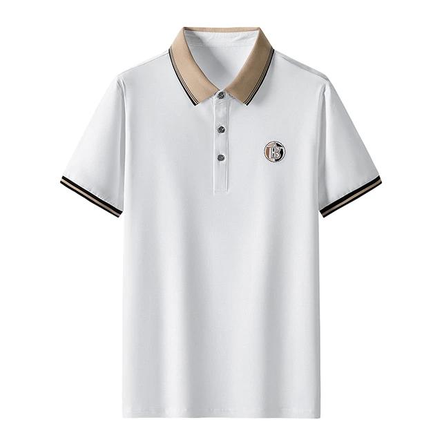 Business Casual Short Sleeve Men Fashion Solid Color T-shirt TS316 Business Casual Short Sleeve Men Fashion Solid Color T-shirt TS316