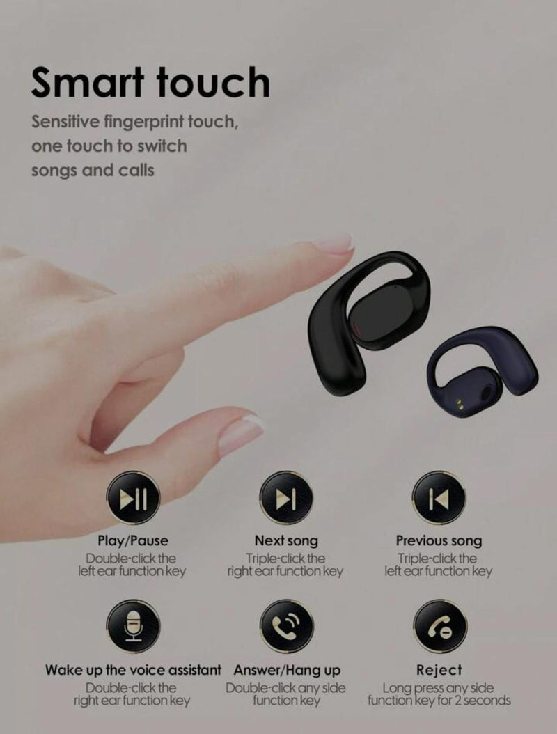 New Touch Control Low Latency Ows Wireless Earphones JS270 - Tuzzut.com Qatar Online Shopping