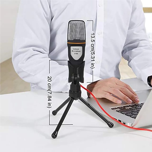 PC 3.5mm Plug Podcast Recording Condenser Microphone CM100 - Tuzzut.com Qatar Online Shopping
