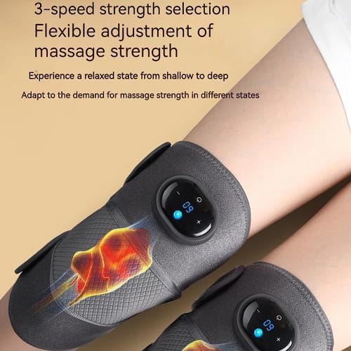 Fever Knee Thermal Vibration Massager M-693 - Tuzzut.com Qatar Online Shopping